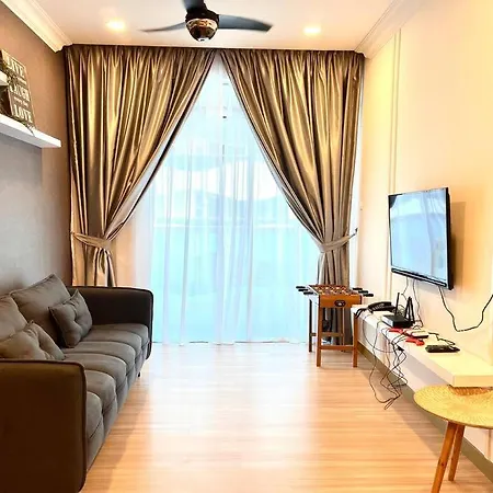 Grand Suite @ The Wave Residence-Cozy 2-Br Retreat: Ac, Street Views & Games Malacca Exterior photo